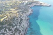 Plaka bei Chania Kreta - Plaka: Meeresfront Baugrundstück mit Baugenehmigung zu verkaufen Grundstück kaufen